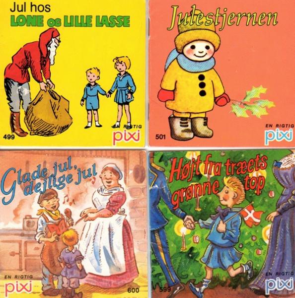 4 PIXI BOOKS DANISH DANSK JUL WEIHNACHTEN CHRISTMAS